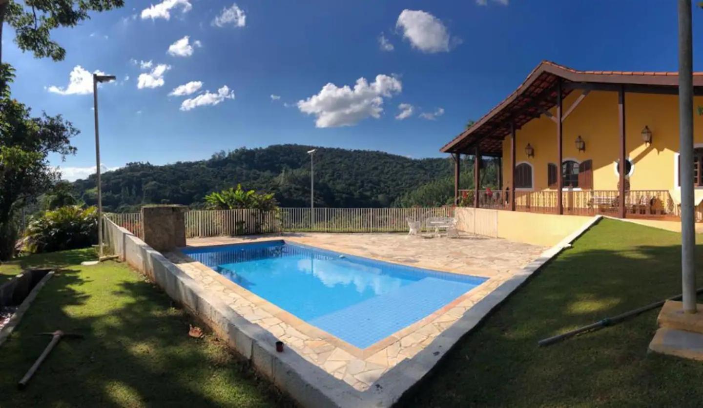 Recanto Atibaia Piscina, Area Gourmet E Vista Incrivel! Esterno foto